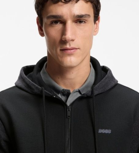Sweat à capuche Mix Denim (S), Casuel, Coton - Boss - Modalova