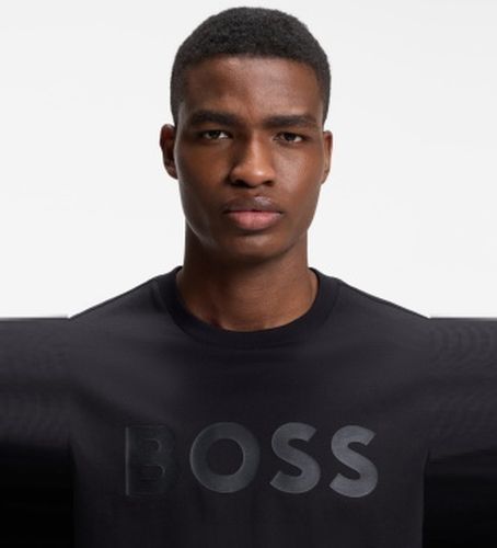Maillot Structure Logo (S), Casuel, Coton, Manche courte - Boss - Modalova