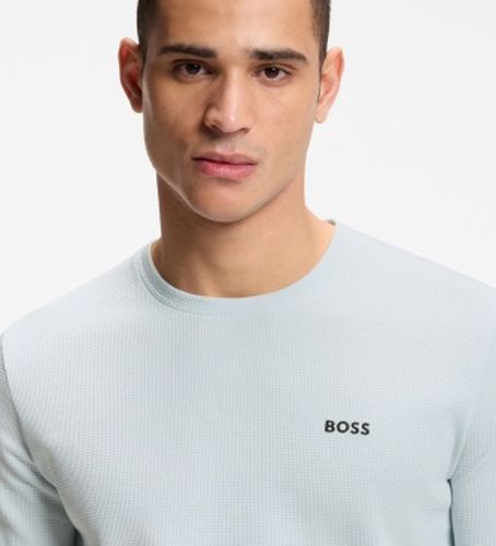 T-shirt Waffle clair (M), Homewear, Coton, Manche courte - Boss - Modalova