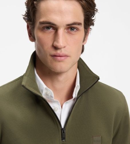 Sweat col montant avec zip mi-long (XXL), Casuel, Coton - Boss - Modalova