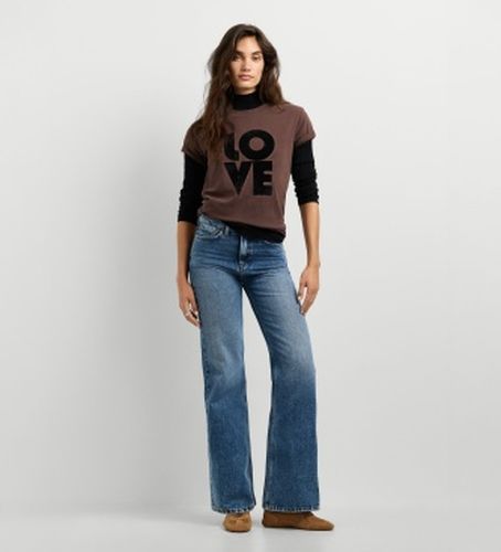PL5000295 T-shirt Beatrisa marron (M), Casuel, Coton, Manche courte - Pepe Jeans - Modalova