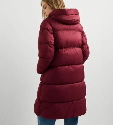 PL4024543 Manteau matelassé Lauren Long (L), Casuel, Grenat, Polyester - Pepe Jeans - Modalova