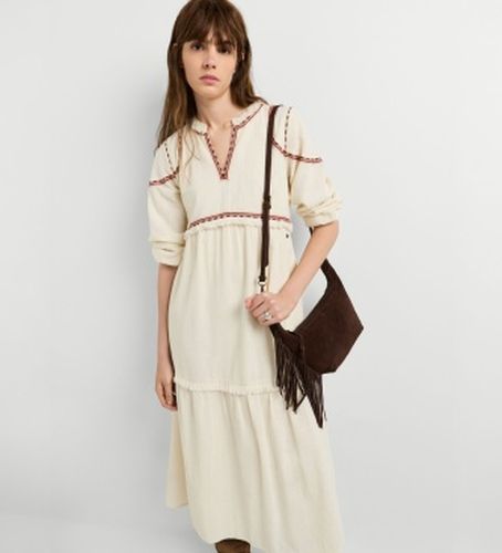 PL9537908 Robe Grace cassé (L), Casuel, Coton, Manche longue - Pepe Jeans - Modalova