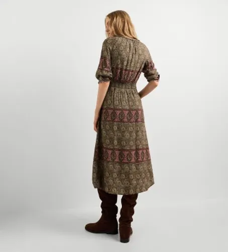 PL9537895 Robe Himawari verte (L), Casuel, Coton, Manche longue - Pepe Jeans - Modalova
