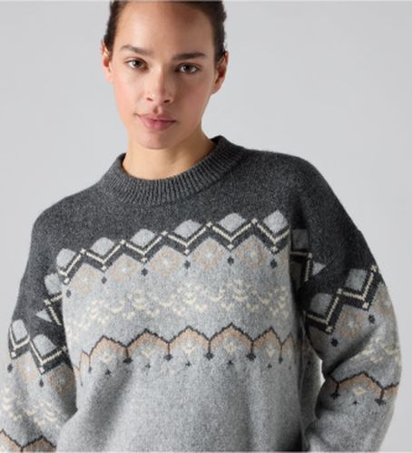 Levi's. 007VH-0006 Jersey Charlotte Fairisle (L), Casuel, Polyester, Manche longue - Levis - Modalova