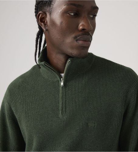 Levi's. 0058U-0001 Pull Housemark avec fermeture éclair quart de zip (L), Casuel, Coton, Manche longue - Levis - Modalova