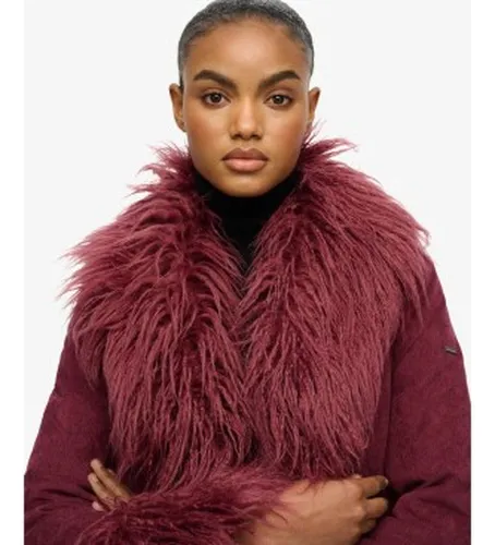 W5012136A Manteau Long Afghan (M), Casuel, Synthétique - Superdry - Modalova