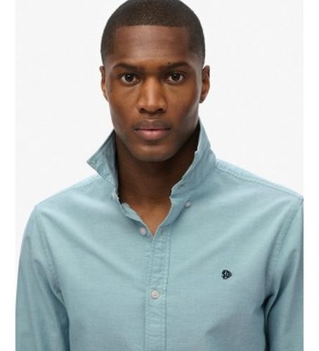 M4011037A Chemise Classic Oxford (XL), Casuel, Coton, Manche longue - Superdry - Modalova