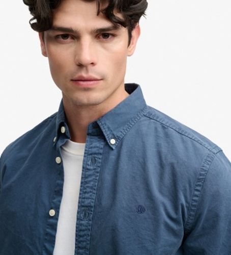 M4011194A Chemise Garment Dyed (S), Casuel, Coton, Manche longue - Superdry - Modalova