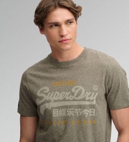 M1012439A Débardeur Heritage Relaxed (L), Casuel, Coton, Manche courte - Superdry - Modalova