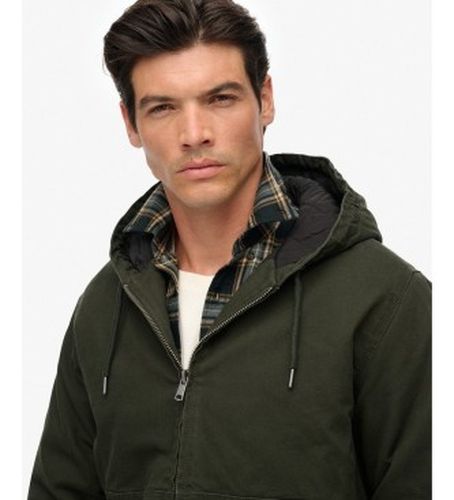 M5012234A Veste Canvas Surplus Hooded (XXL), Casuel, Coton - Superdry - Modalova