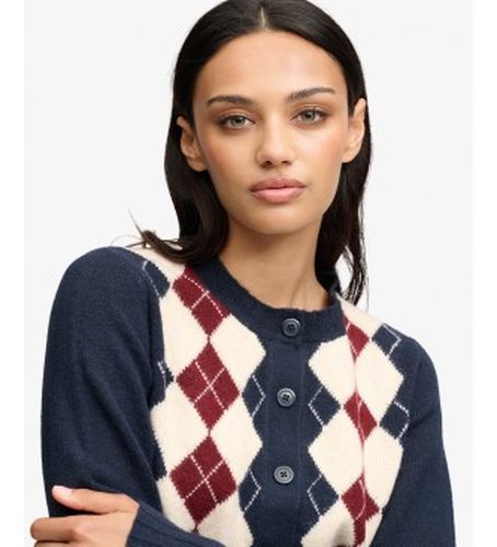 W6110779A Cardigan Argyle (S), Casuel, Coton - Superdry - Modalova