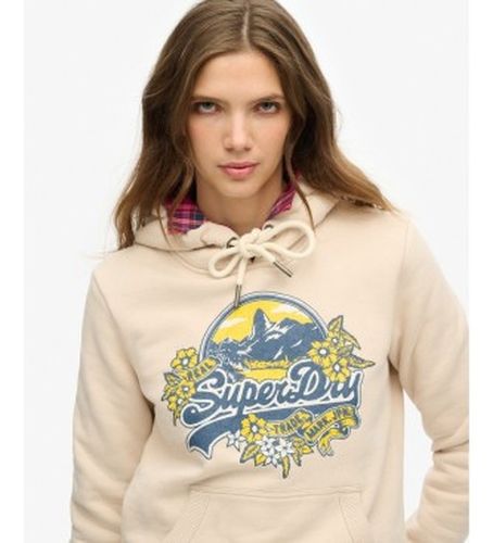 W2012535A Sweat à capuche floral (S), Casuel, Coton - Superdry - Modalova