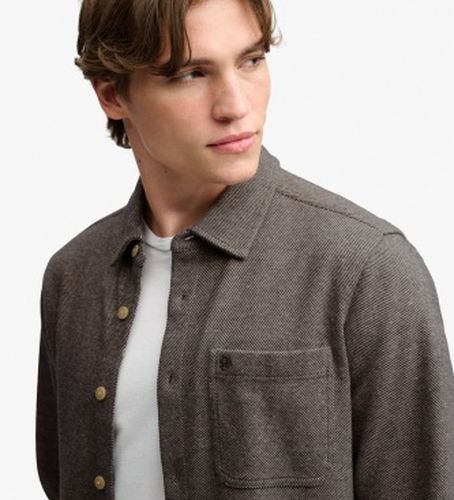 M4011187A Chemise Twill Tweed (S), Casuel, Laine, Classique, Manche longue - Superdry - Modalova