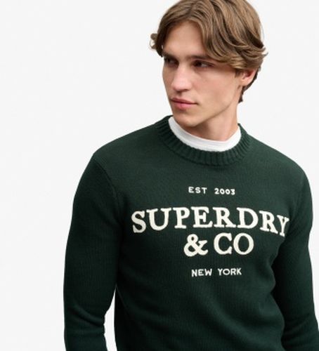 M6110788A Pull Appliqué (M), Casuel, Coton - Superdry - Modalova