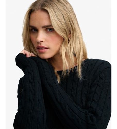 W6110801A Pull Essentials torsadé foncé (XL), Casuel, Coton - Superdry - Modalova