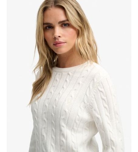 W6110801A Pull essentiel torsadé (XXS), Casuel, Coton - Superdry - Modalova