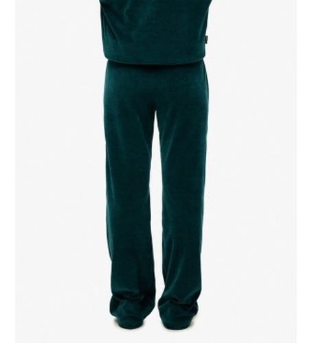 W7011203A Pantalon Jogger Velour Wide Leg (M), Casuel, Coton - Superdry - Modalova