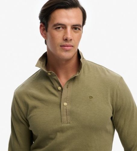 M6010958A Polo Classic Rugby (XXL), Casuel, Coton, Classique, Manche longue - Superdry - Modalova