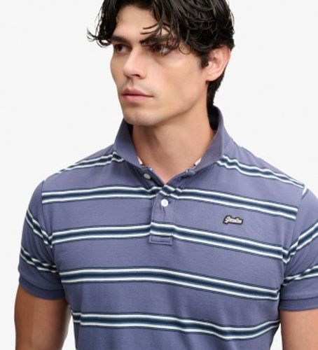 M1110464A Polo Vintage Stripe (S), Casuel, Coton, Manche courte - Superdry - Modalova