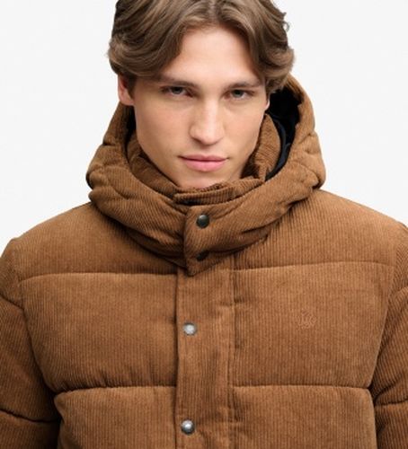 M5012431A Veste à capuche Premium marron (XXL), Casuel, Polister recyclé - Superdry - Modalova