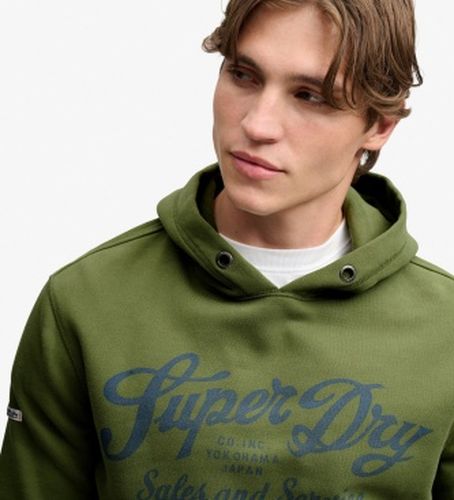 M2014566A Sweat à capuche Vintage Script (XL), Casuel, Coton - Superdry - Modalova