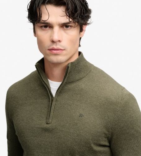 M6110783A Pull avec demi-fermeture éclair en mélange de laine (M), Casuel - Superdry - Modalova