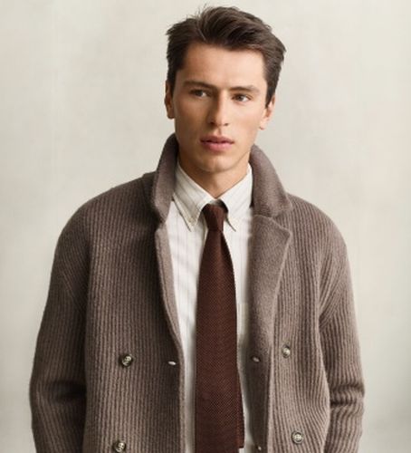Cardigan en maille style blazer (S), Casuel, Laine, Classique - Gant - Modalova