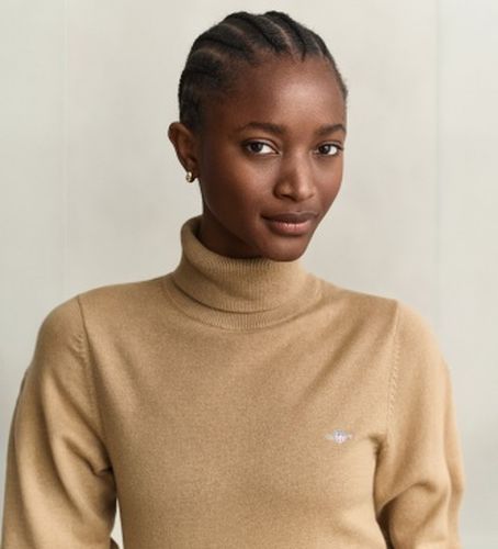 Pull col cheminée (S), Casuel, Laine, Classique, Manche longue - Gant - Modalova
