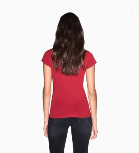 XW002550AF10356U5102 Tee-shirt Up For Party avec strass (M), Casuel, Coton, Manche courte - A|X Armani Exchange - Modalova