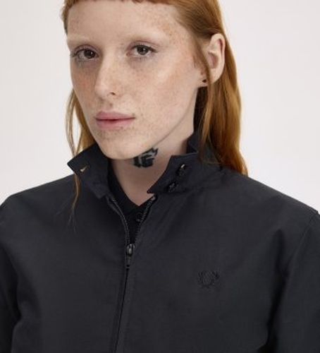 J7412 Veste Harrington noire (34), Casuel, Polyester - Fred Perry - Modalova