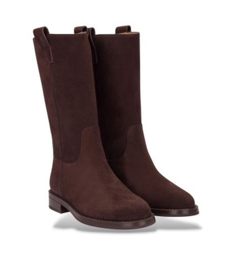 C-7706 Bottes en Cuir Charme (36), 1 à 3 cm, Aucun, Casuel - Wonders - Modalova