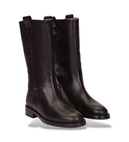C-7706 Bottes en Cuir Surélevé 06 (36), 1 à 3 cm, Aucun, Casuel - Wonders - Modalova