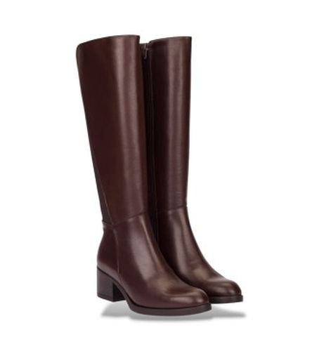 G-6262 Bottes en Cuir Isy (41), 3 à 5 cm, Fermeture éclair, Casuel - Wonders - Modalova