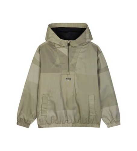 Pour garçon. J53432 Coupe-vent À Capuche (14Y= 162cm), Casuel, Polyester, mode enfantine - Boss - Modalova
