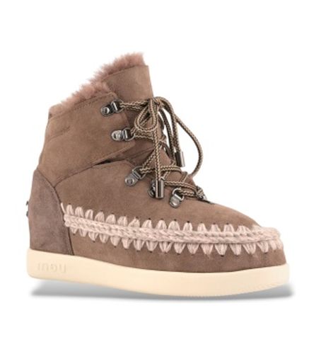 MU.FW771000A Bottines en cuir New Inner Wedge (36), Marron, 3 à 5 cm, Lacets, Casuel - Mou - Modalova