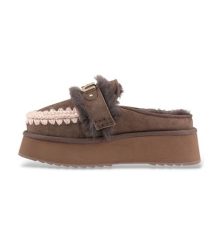 MU.FW681006A Sabots en cuir Platform Clog (36), 5 à 8 cm, Aucun, Casuel - Mou - Modalova