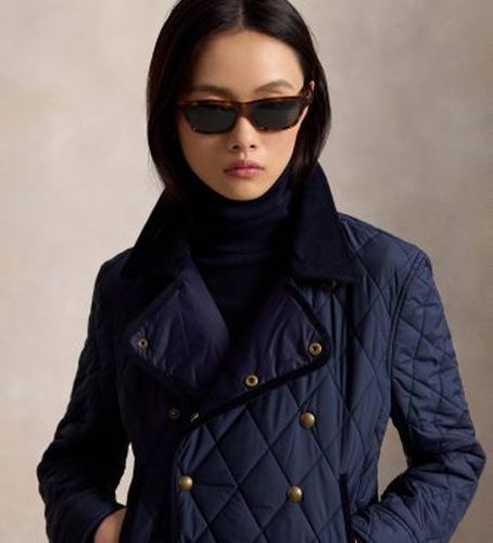 B17280002 Veste matelassée croisée (S), Casuel, Polister recyclé - Polo Ralph Lauren - Modalova