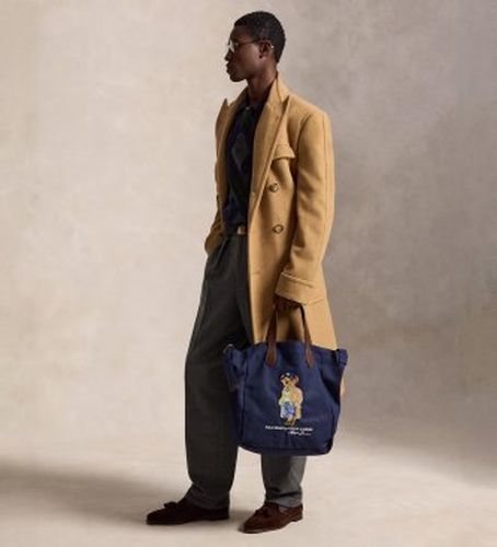P16216001 Tote bag en toile avec Polo Bear (OSFA), Casuel, Coton - Polo Ralph Lauren - Modalova