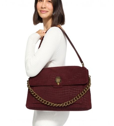 Sac porté épaule XL Celia (OSFA), Casuel, Grenat, Cuir - Kurt Geiger - Modalova