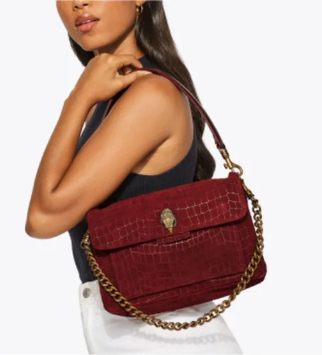 Sac à bandoulière Celia (OSFA), Casuel, Grenat, Classique, Cuir - Kurt Geiger - Modalova