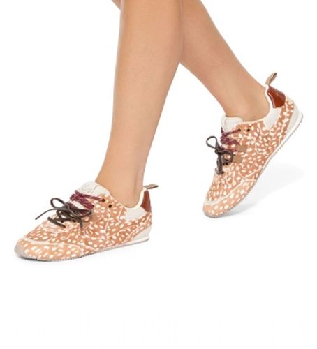 Baskets Slim Runner (38), Cuir, Plat, Lacets, Casuel, Imprimé animal - Kurt Geiger - Modalova