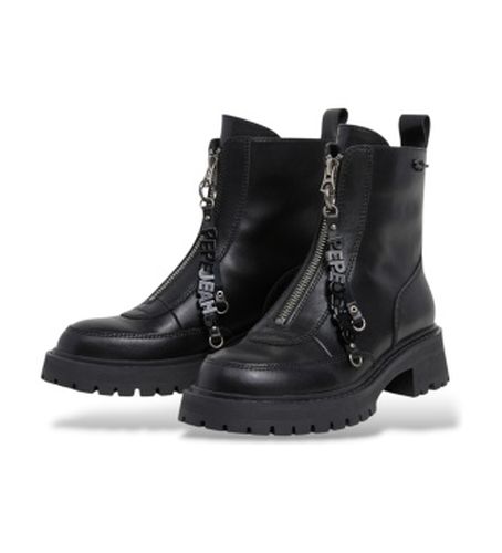 PLS500048 Bottes en cuir Stacy Feel (37), 5 à 8 cm, Fermeture éclair, Casuel - Pepe Jeans - Modalova