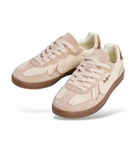 PLS000026 Baskets Ball Natural cassé (38), Tissu, Plat, Lacets, Casuel - Pepe Jeans - Modalova
