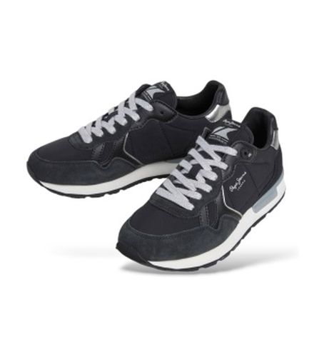 PLS400043 Baskets Brit Elite (36), Tissu, Plat, Lacets, Casuel - Pepe Jeans - Modalova