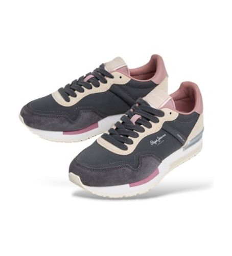 PLS400037 Baskets Hailon Soft (37), Tissu, Plat, Lacets, Casuel - Pepe Jeans - Modalova