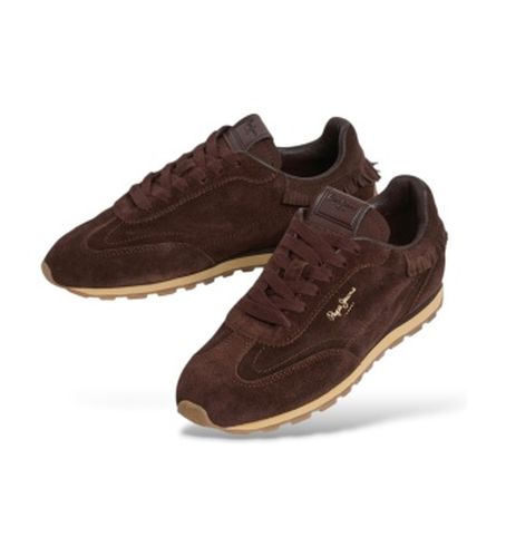 PLS400041 Baskets Jane Boho marron (36), Plat, Lacets, Casuel - Pepe Jeans - Modalova