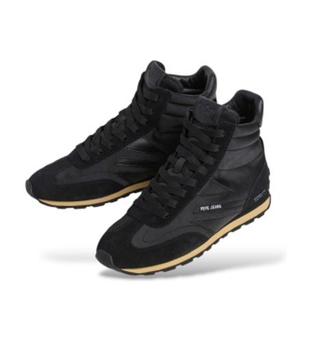 PLS400038 Baskets Jane Nice (36), Tissu, Plat, Lacets, Casuel - Pepe Jeans - Modalova
