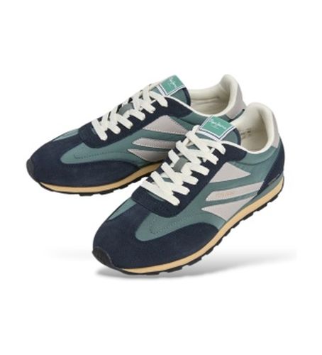 PMS400051 Chaussures Jason Street (40), Tissu, Plat, Lacets, Casuel - Pepe Jeans - Modalova