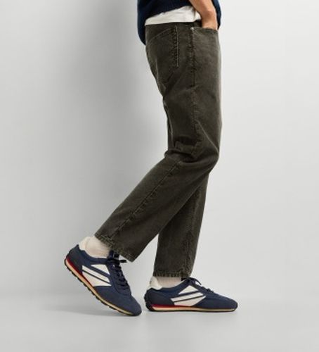 PMS400051 Baskets Jason Street (41), Tissu, Plat, Lacets, Casuel - Pepe Jeans - Modalova